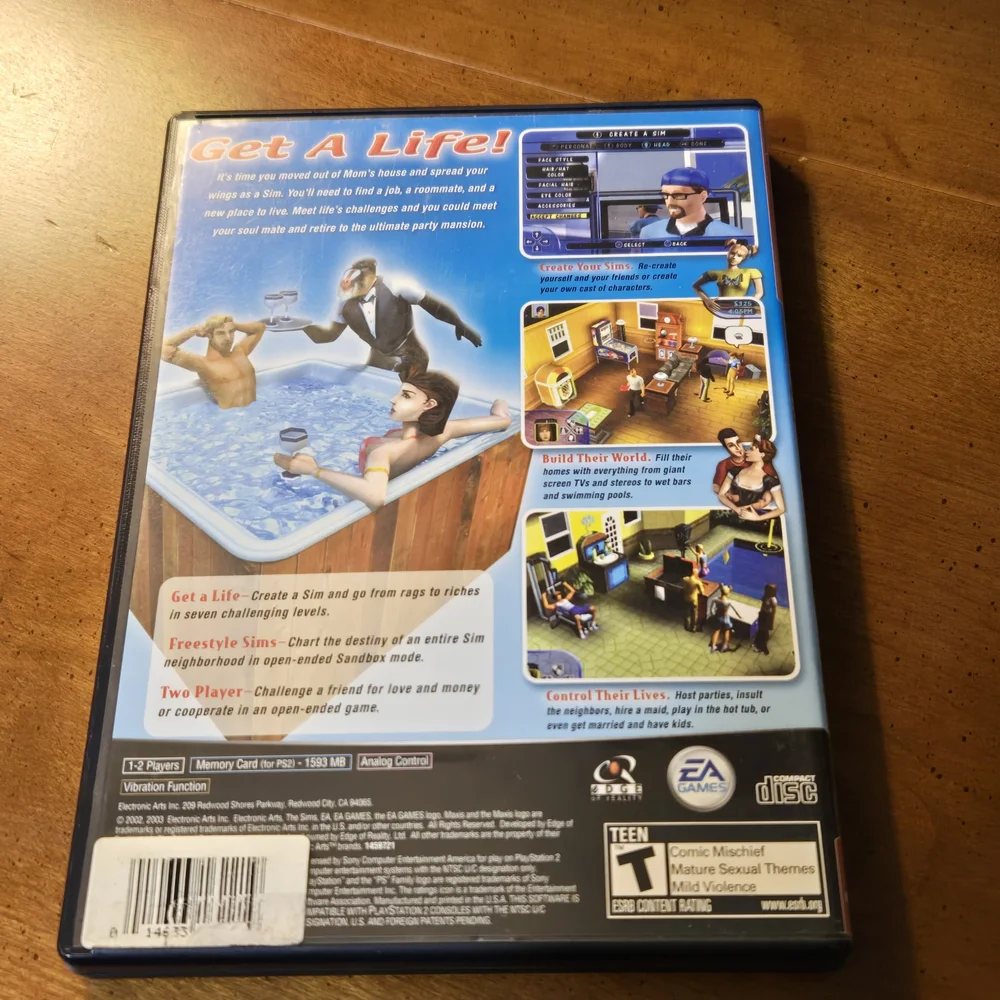 Ea Games original sims